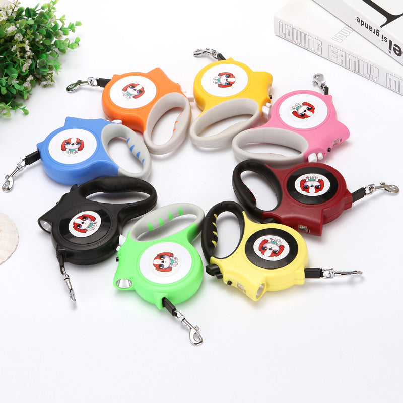 Retractable Dog Leash with Anti-Slip Handle, 16.4ft