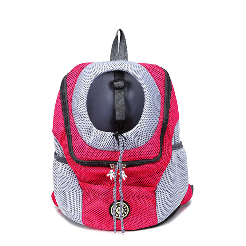 Pet Dog Carrier Double Shoulder Portable Travel Backpack Travel Set