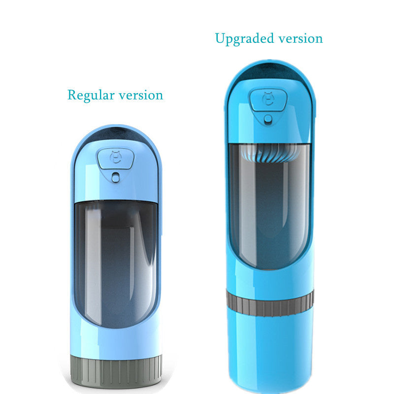 2 in 1 Portable Water Bottle Drinking Bowl for Dogs Cats Outdoor Feeding Water Dispenser