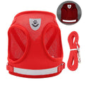 No Pull Step-in Reflective Strip Harness Vest for Dog & Cat