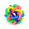 Pet Chew Toys; Rubber Balls With Bell Bite Resistant Interactive Toy For Dogs & Cats