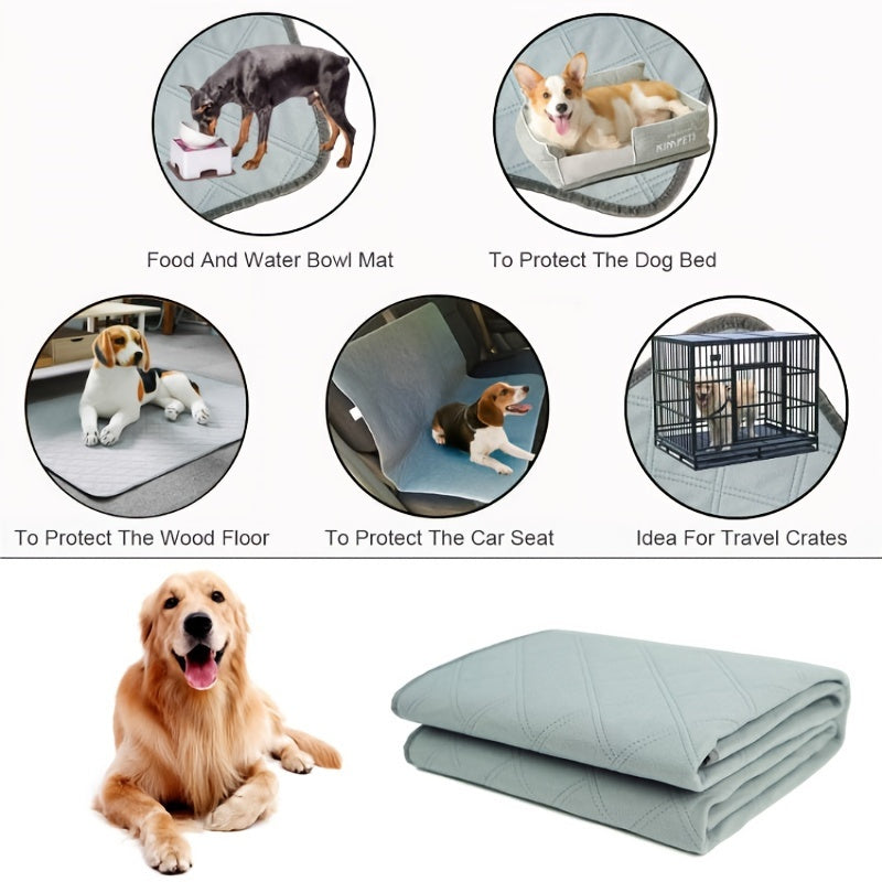 Non-Slip Waterproof Non-Wet-Dog Diaper Pad
