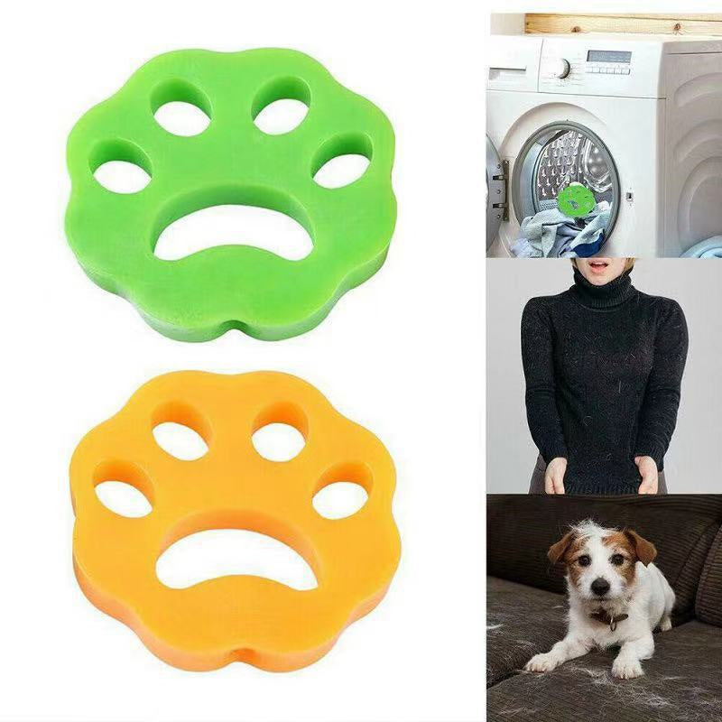 2 pcs Pet Hair Remover for Washing Machine; Removes Hair From Clothes and Laundry
