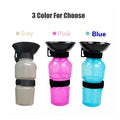 1pc Plastic Dog & Cat Water Bottle Mug 500ml For Outdoor Travel