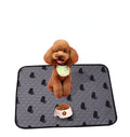Washable Dog Pee Pads with Free Grooming Gloves; Non Slip Mats; Reusable Puppy Training