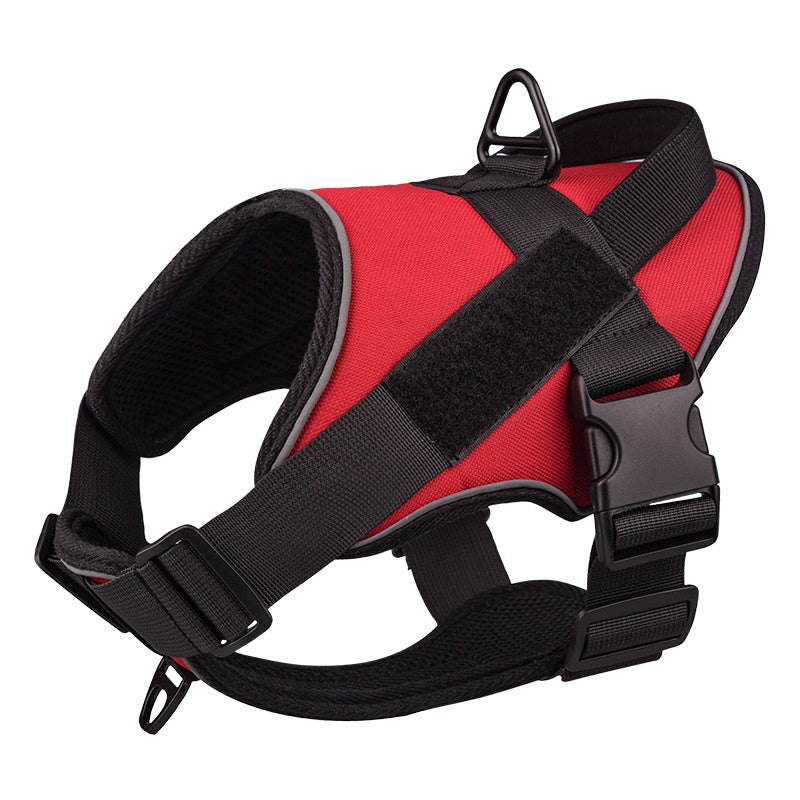 Reflective Tactical K9 Dog Harness Vest Type Explosion-Proof Chest Strap