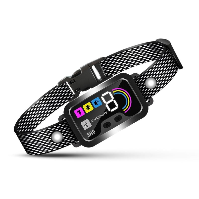 IP67 Waterproof Colour Screen Intelligent Dog Trainer Bark Collar
