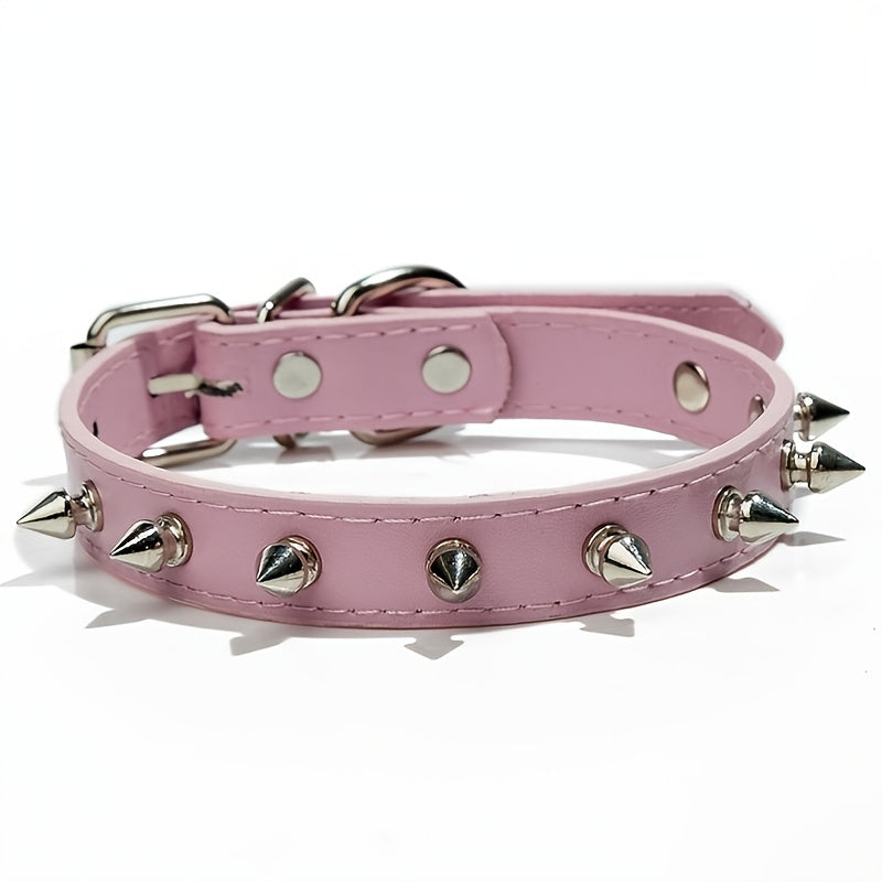 Anti-Bit Durable Dog Rivet Collar for Puppies
