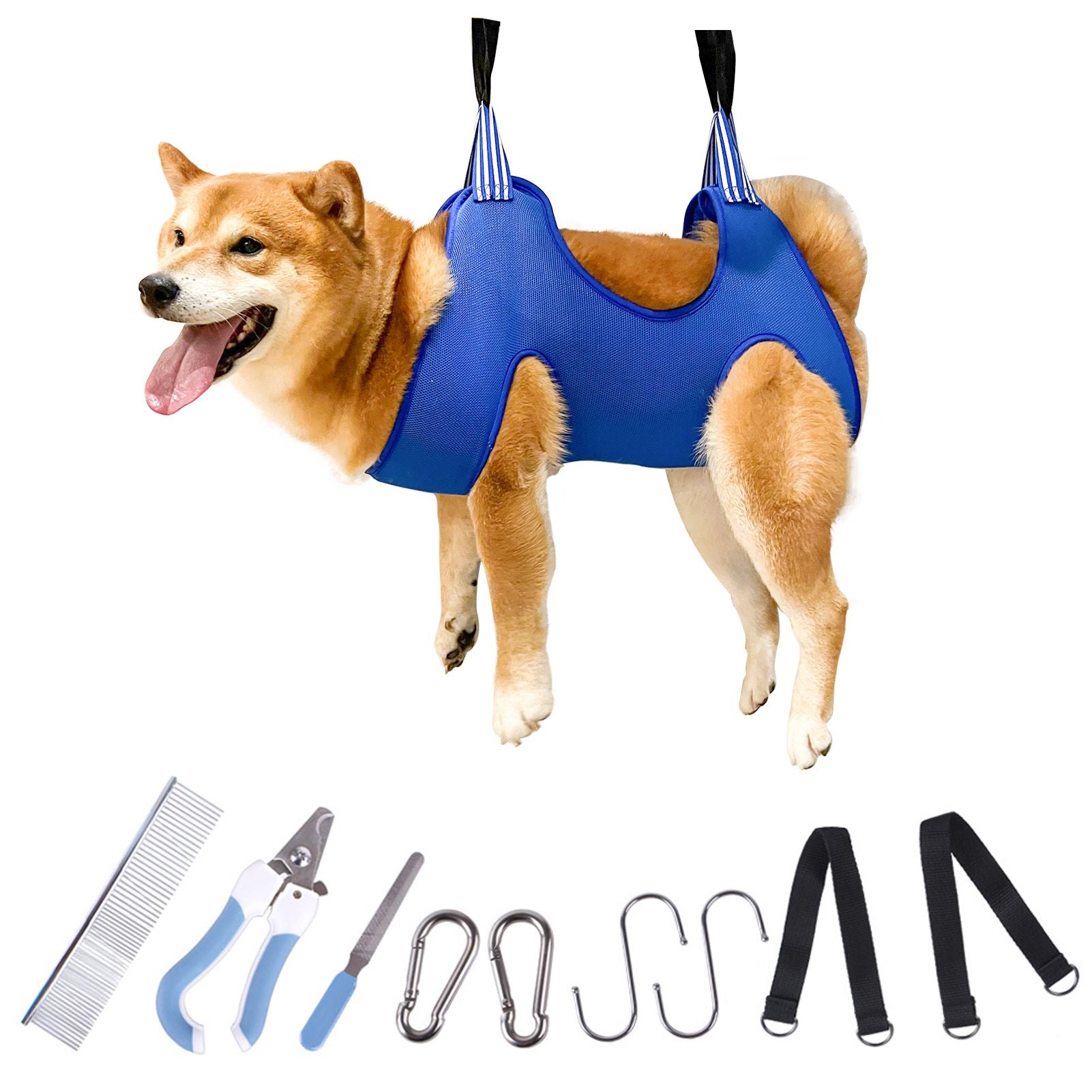 Cute Smart Factory Low Price Comfortable Pet Grooming Hammock With Nail, Dog Grooming