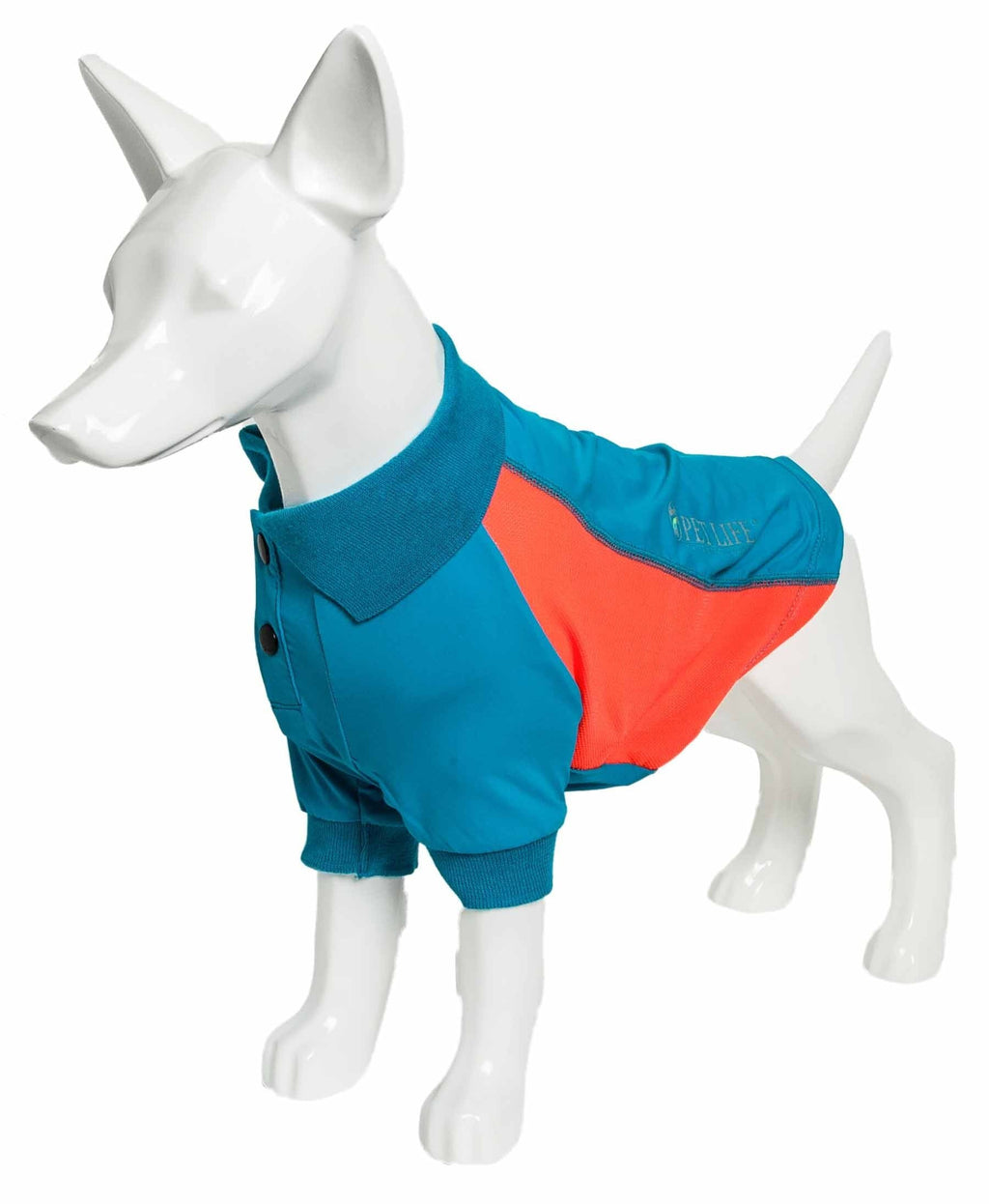 Pet Life Active 'Barko Pawlo' Relax-Stretch Wick-Proof Performance Dog Polo