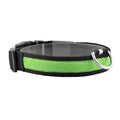 LED Dog Collar USB Rechargeable Adjustable Night Safety Flashing Luminous Light up