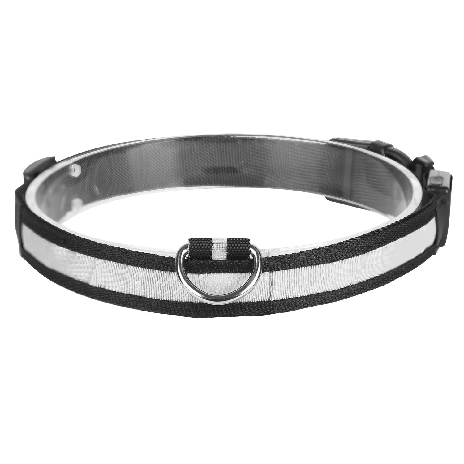 LED Dog Collar USB Rechargeable Adjustable Night Safety Flashing Luminous Light up