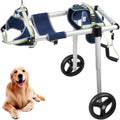VEVOR 2 Wheels Dog Wheelchair for Back Legs, Pet Wheelchair Lightweight & Adjustable Assisting